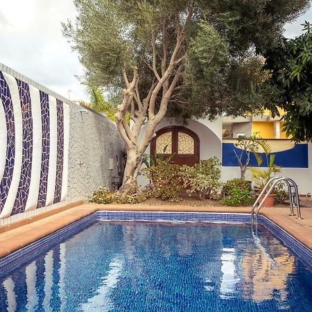 The Blue House In Maspalomas マスパロマス エクステリア 写真