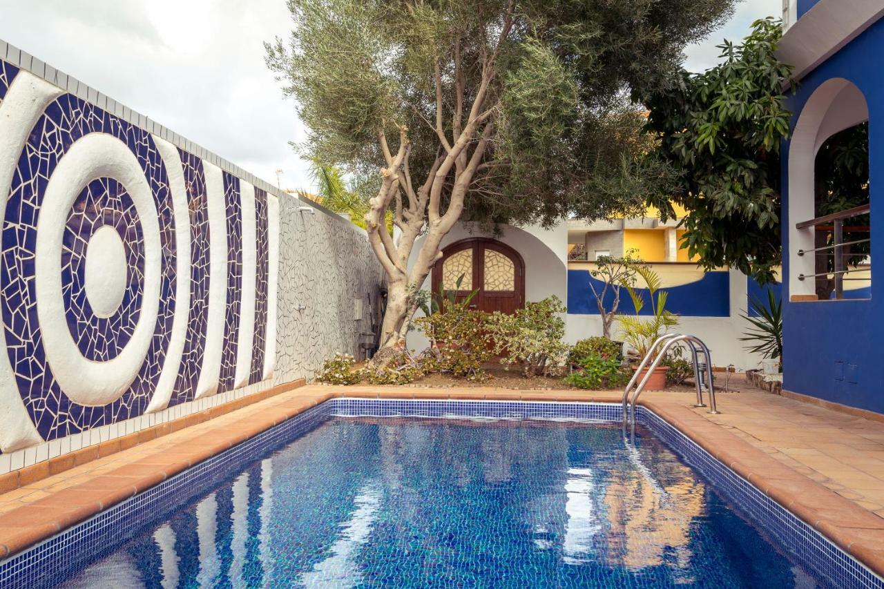 The Blue House In Maspalomas マスパロマス エクステリア 写真